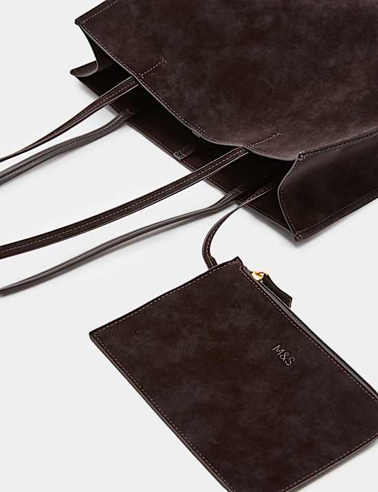 Top Handle Structured Tote Bag
