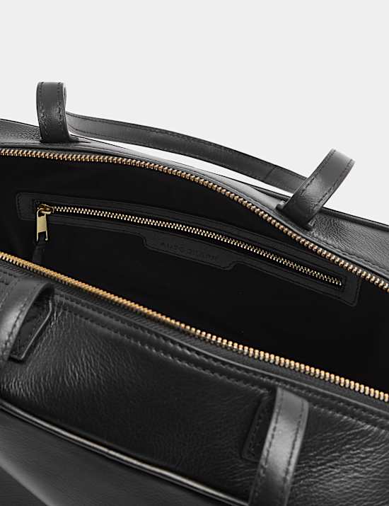 Leather Bowler Bag