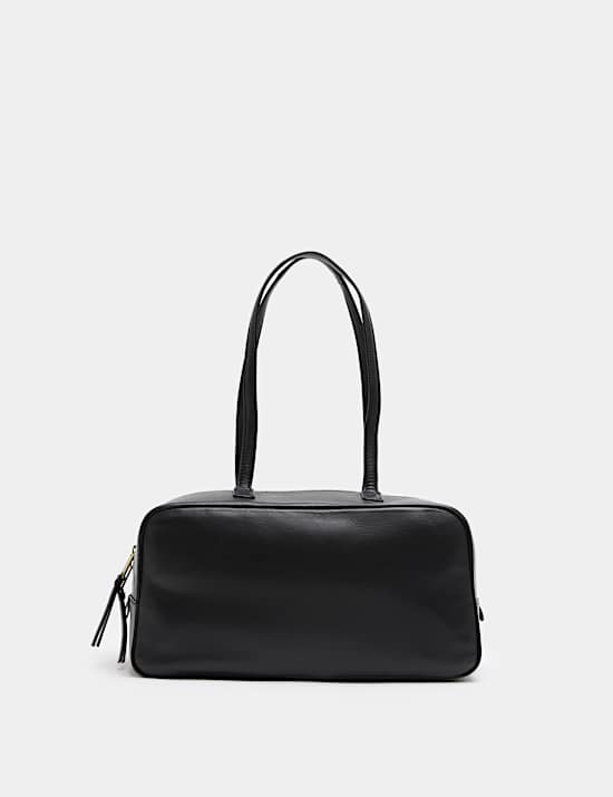 Leather Bowler Bag