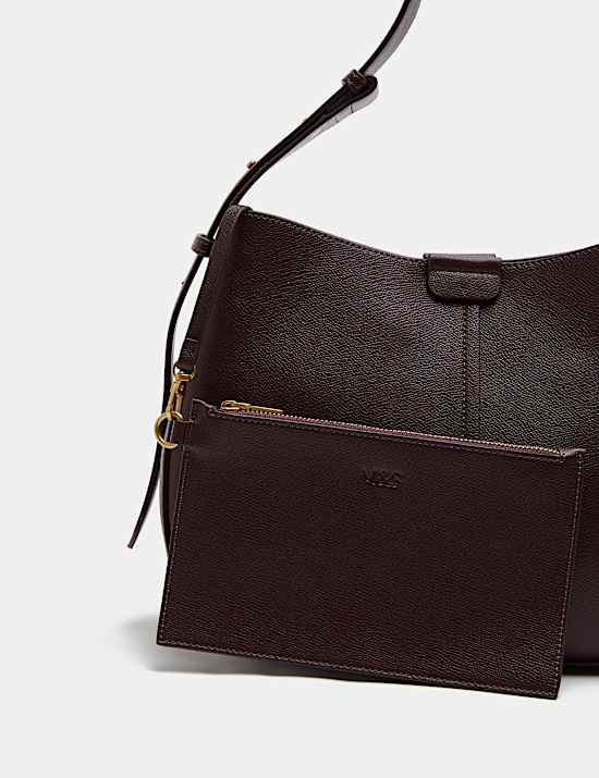 Faux Leather Saddle Bag