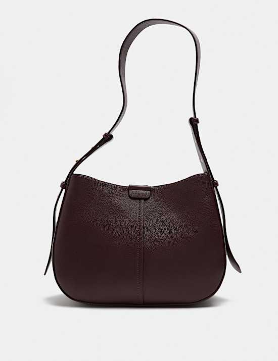 Faux Leather Saddle Bag