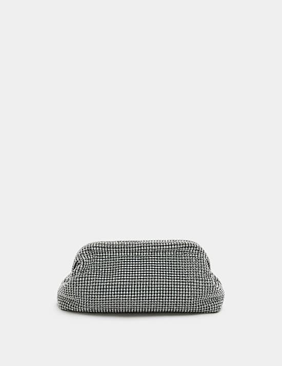 Diamant&eacute; Frame Clutch Bag