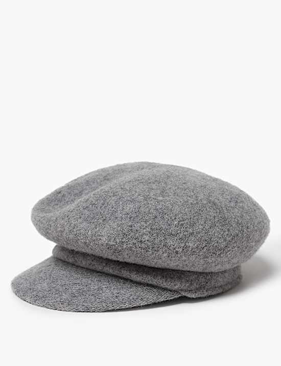 Pure Wool Baker Boy Hat
