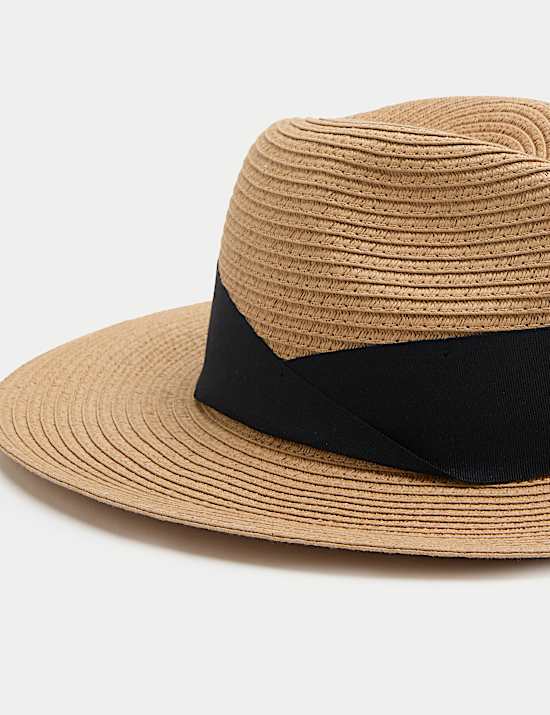 Papier-Fedora-Strohhut