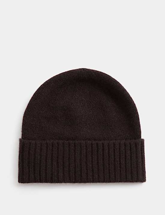 Pure Cashmere Beanie Hat