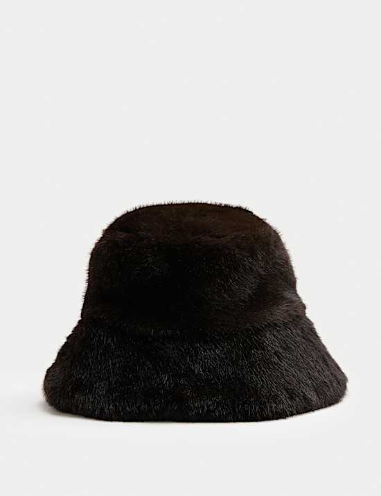 Faux Fur Bucket Hat
