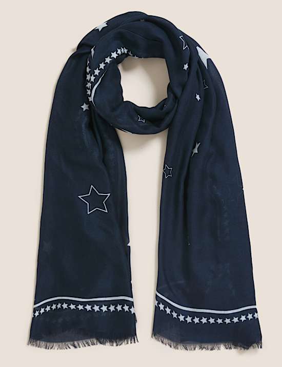 Star Scarf with Modal