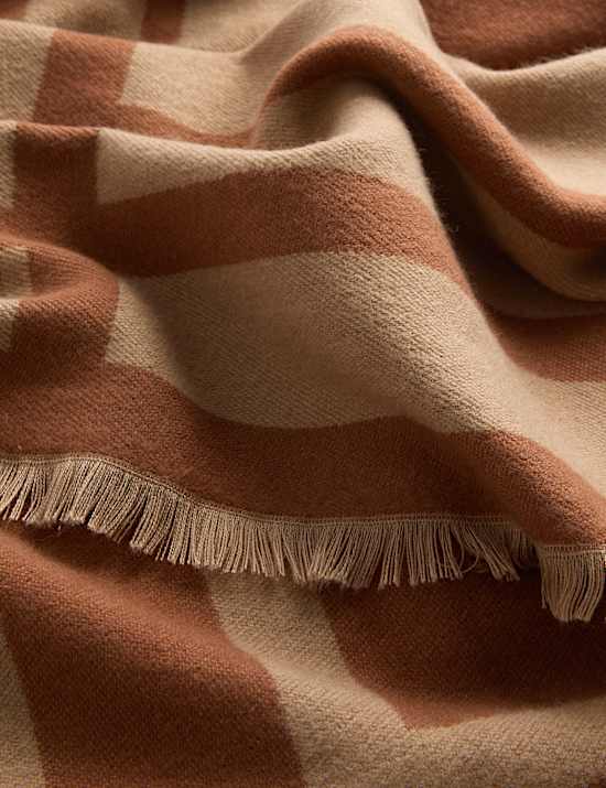 Woven Geometric Scarf