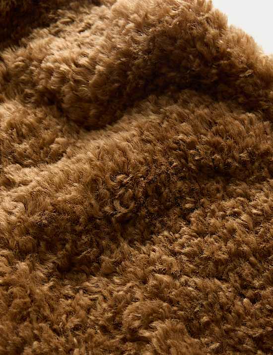 Bufanda informal de piel sintética