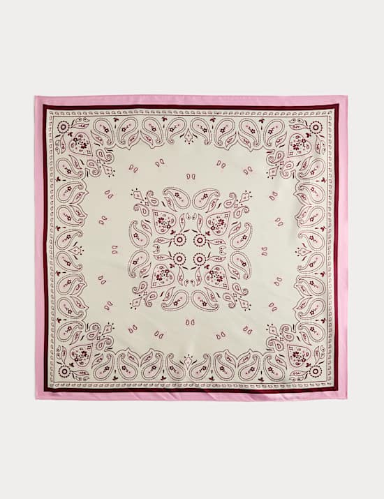 Satin Printed Neckerchief