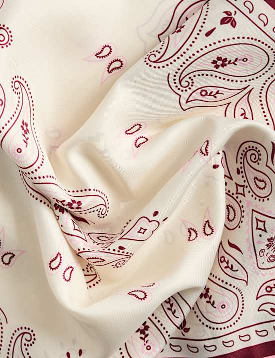 Satin Printed Neckerchief