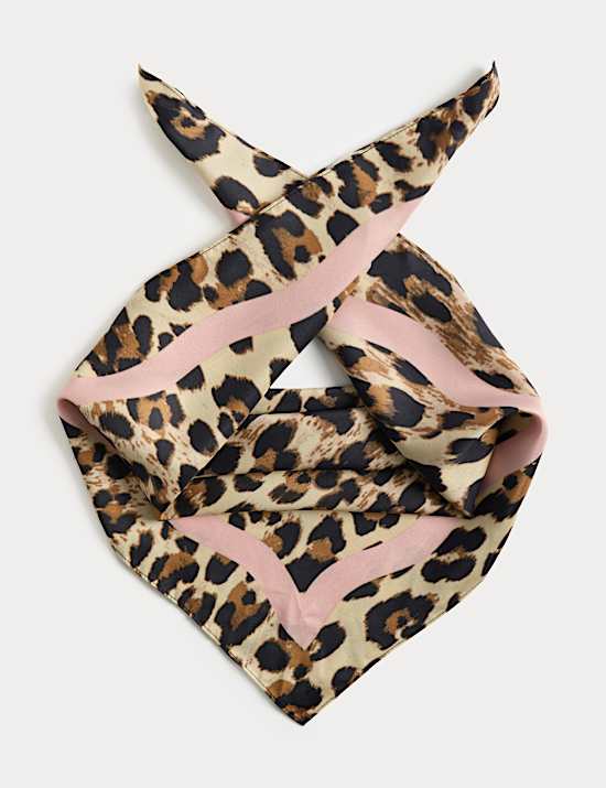 Satin Printed Neckerchief