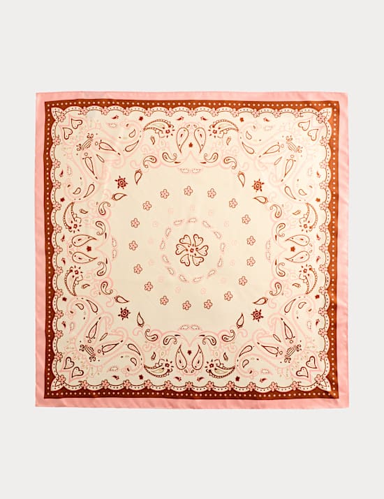 Satin Printed Neckerchief