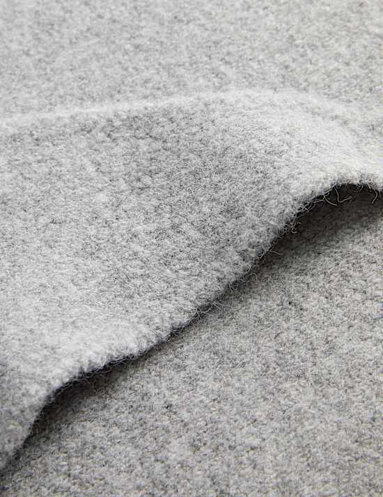 Knitted Triangle Scarf