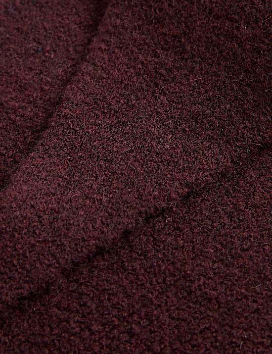 Knitted Triangle Scarf