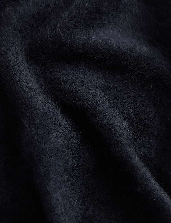 Brushed Cashmere Triangle Scarf
