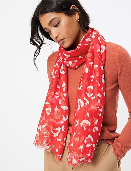 Animal Print Scarf