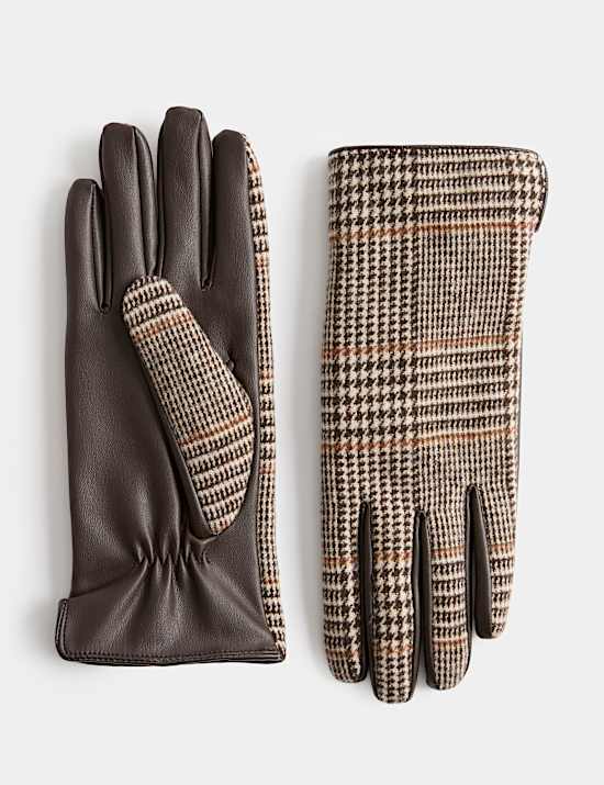 Checked Gloves