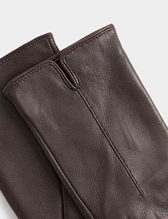 Cashmere Lined Leather Gloves
