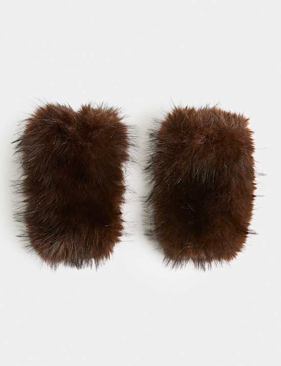 Faux Fur Cuffs