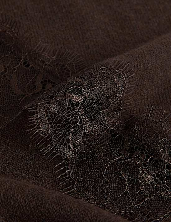 Lace Triangle Scarf