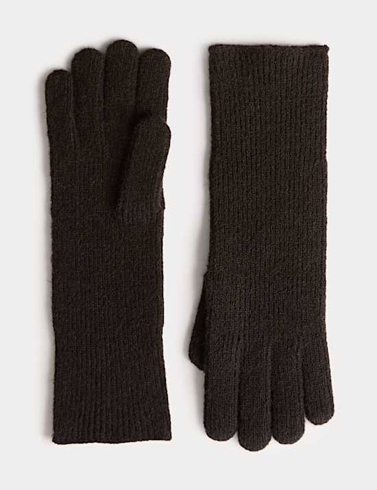 Knitted Long Gloves