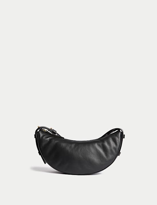 Schultertasche aus Leder