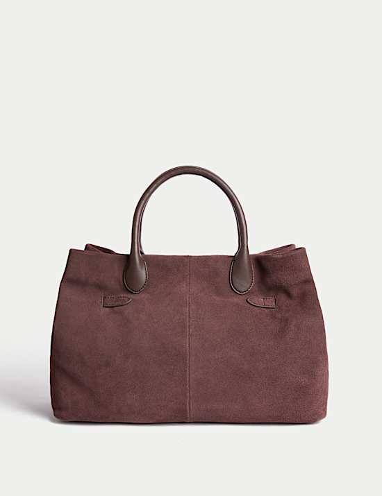 Aktentasche aus Wildleder