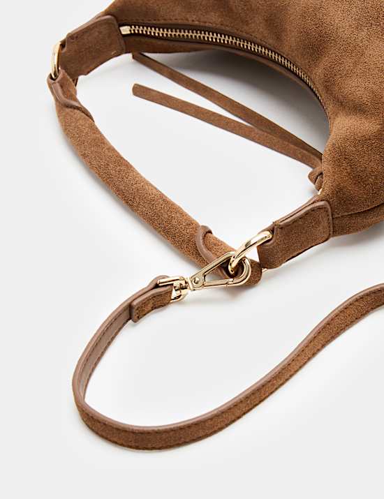Suede Cross Body Bag