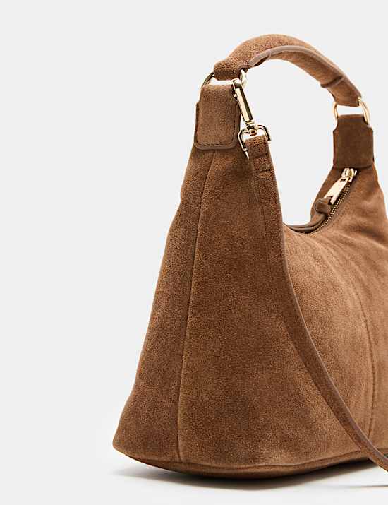 Suede Cross Body Bag