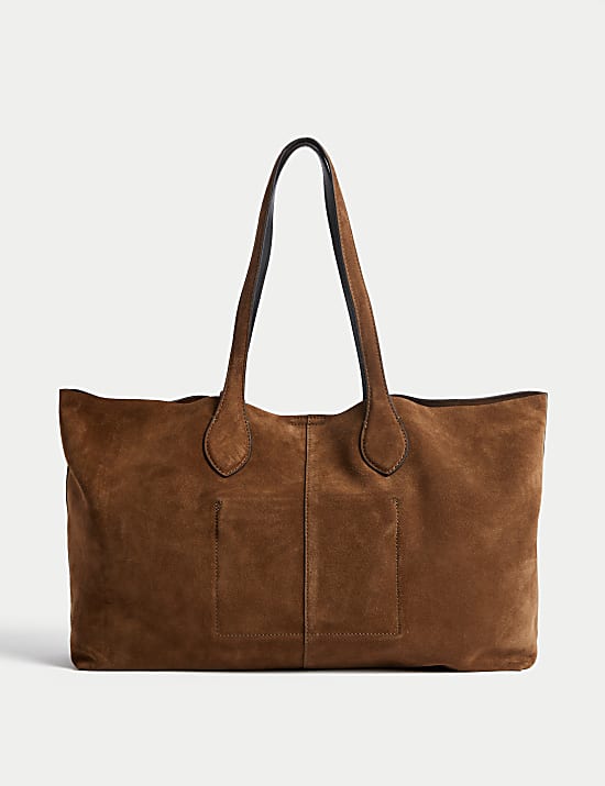 Suede Tote Bag