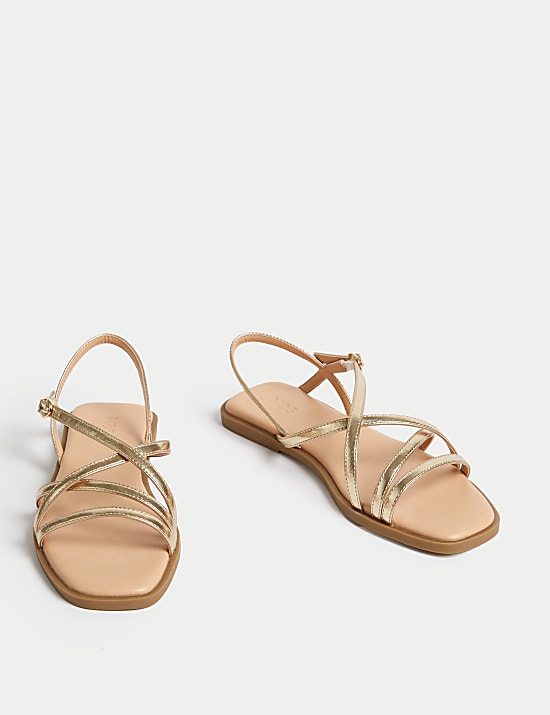 Strappy Flat Sandals