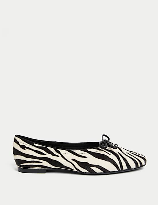 Animal print footwear