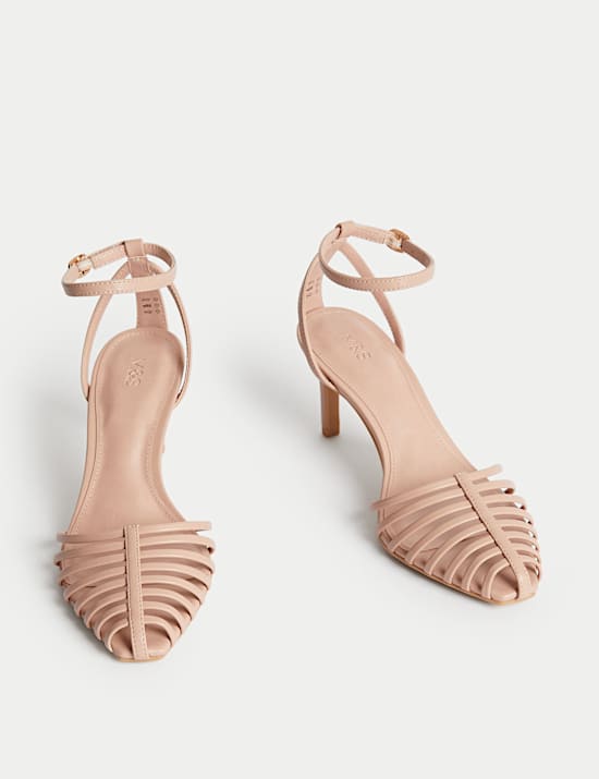 Strappy Stiletto Heel Sandals