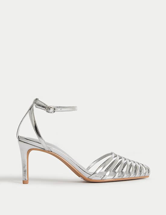 Strappy Stiletto Heel Sandals