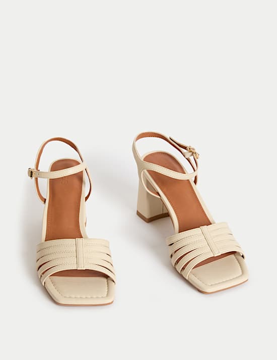 Strappy Block Heel Sandals