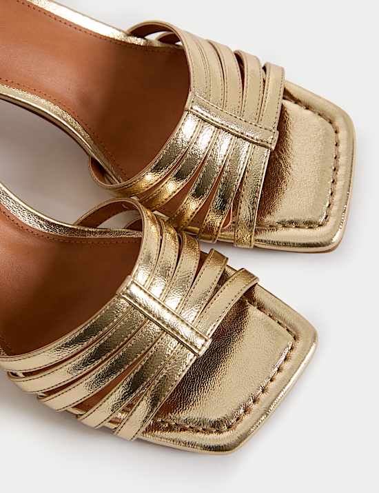 Strappy Block Heel Sandals