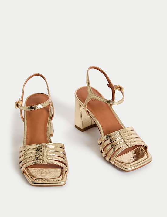 Strappy Block Heel Sandals