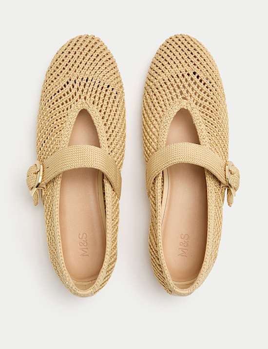 Buckle Flat Mary Jane Ballet Pumps