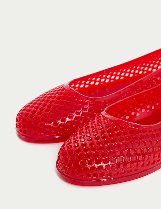 Jelly Slip On Ballet Pumps