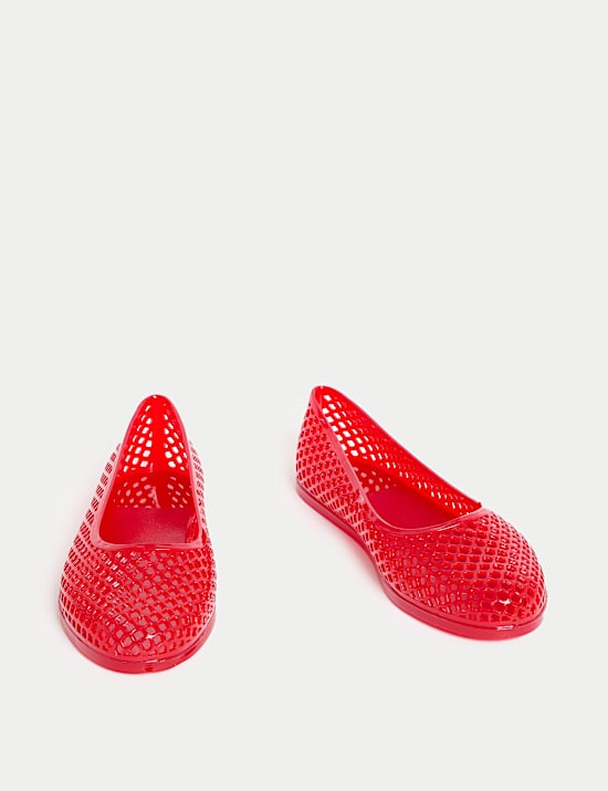 Jelly Slip On Ballet Pumps