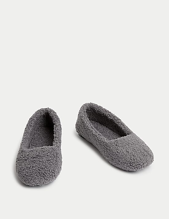 Sandal Balerina Jari Persegi Borg