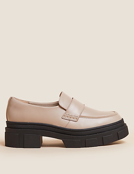 Chunky Flatform Loafers