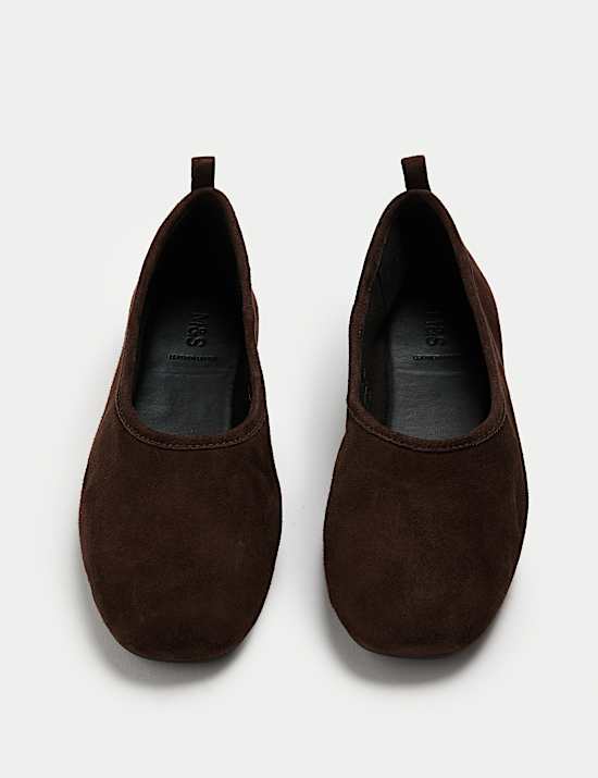 Suede Ballet Pumps