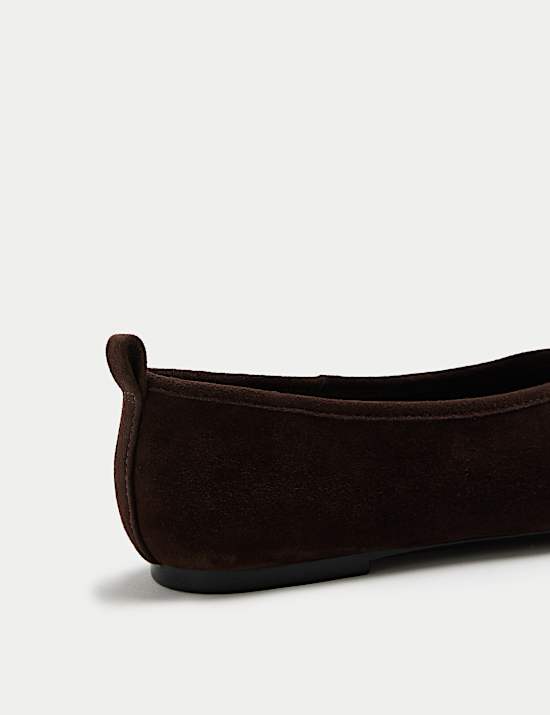 Suede Ballet Pumps