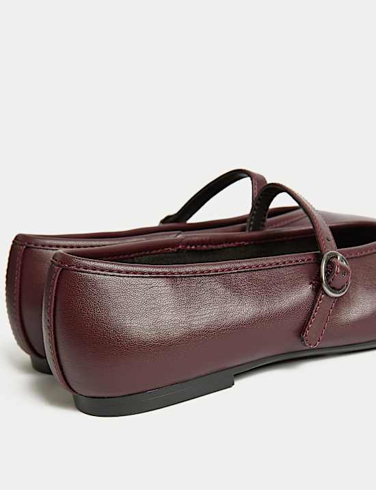 Strappy Flat Ballet Pumps