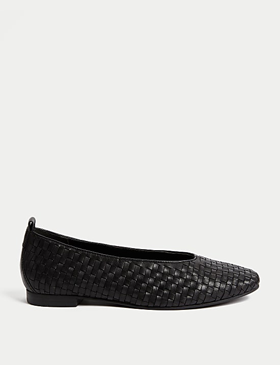 Woven ballet pumps shop