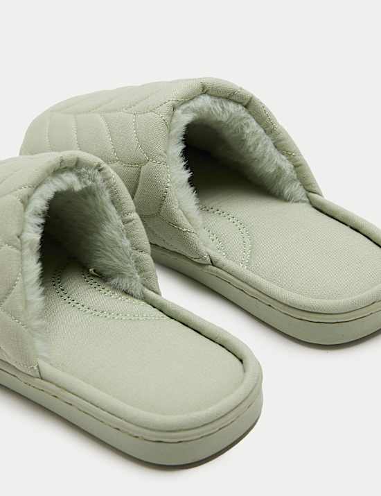 Mule Slippers with Secret Support