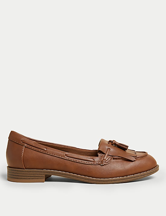 Patent Tassel Loafers