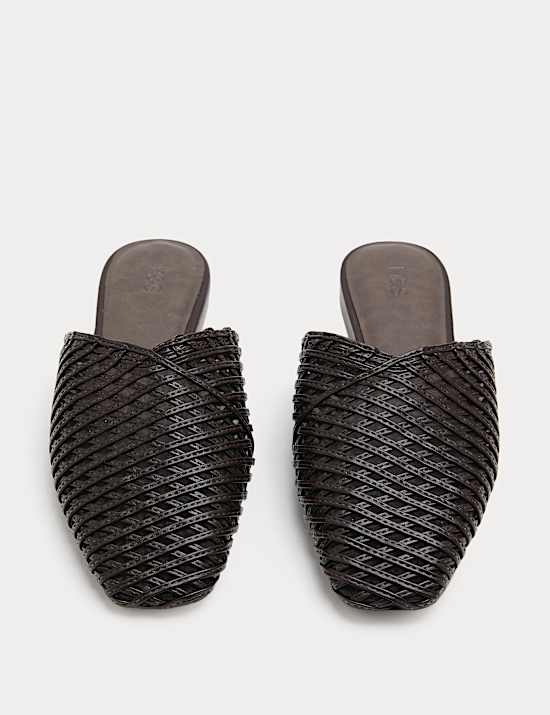 Slip On Flat Mules